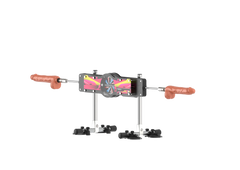 Double-sided fuck machine with vibration and heating functions