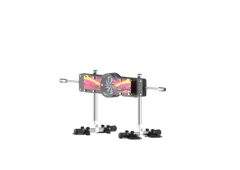 Double-sided fuck machine with vibration and heating functions