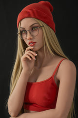 151cm blonde chubby sex doll full TPE love doll AIBEI Doll