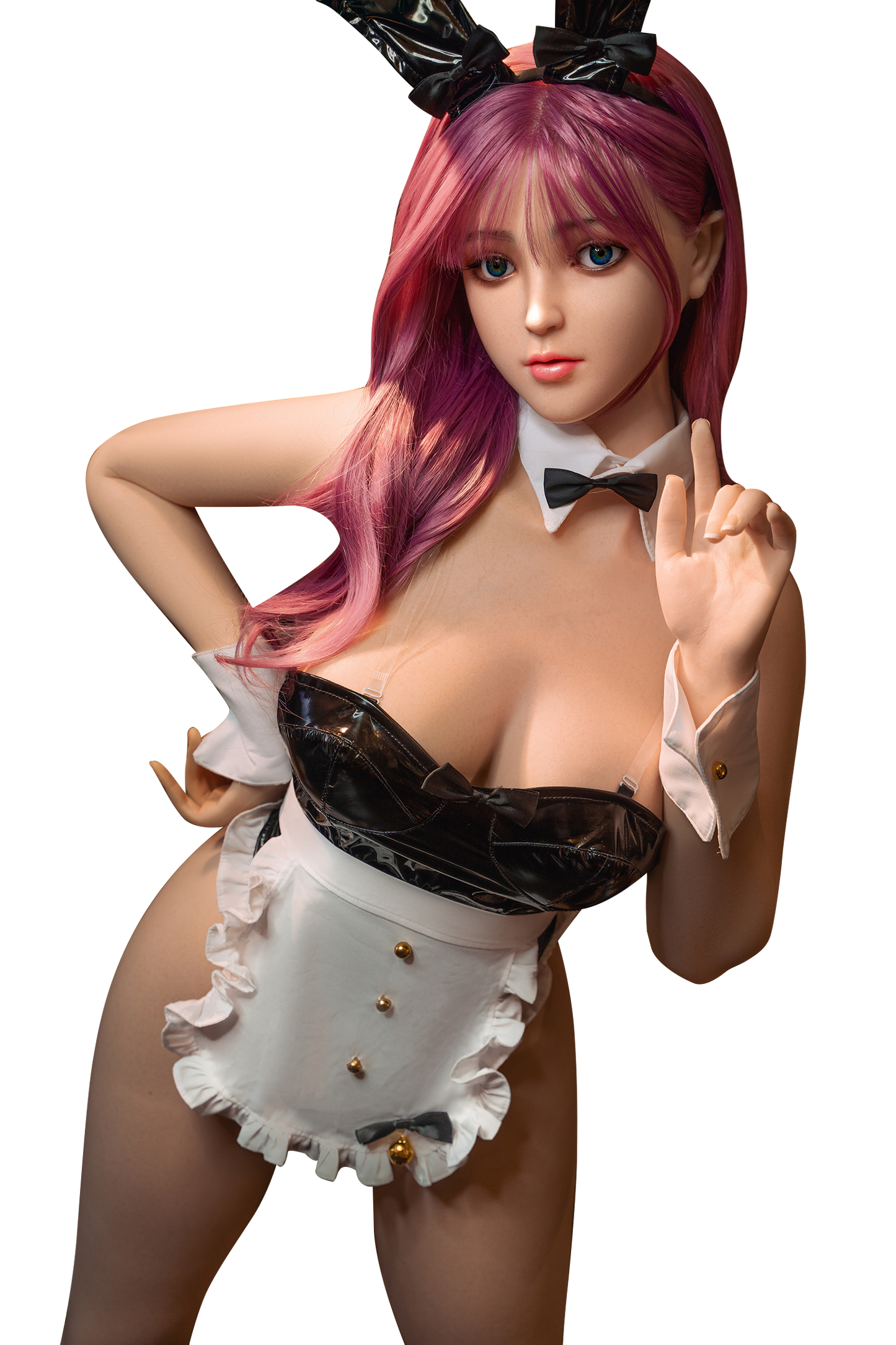 158cm purple hair high-end real doll fantasy silicone sex doll Rosretty Doll