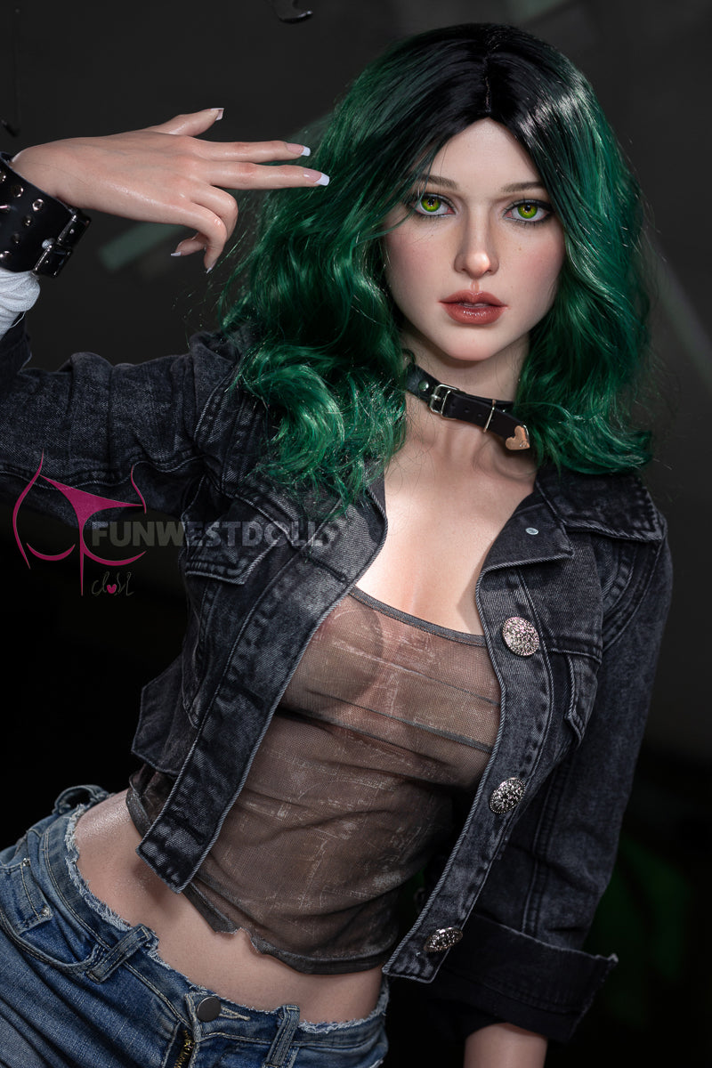 157cm Funwest Doll #045S White Alexa D Cup silicone sex doll