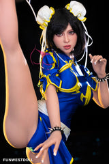 Lyra 155cm Funwest Doll Kung Fu Sex Dolls Big Tit F-Cup TPE doll