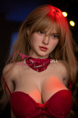 F Cup Sexy Lifelike Mature Sex Doll 155cm Wearing Red Funwest Doll