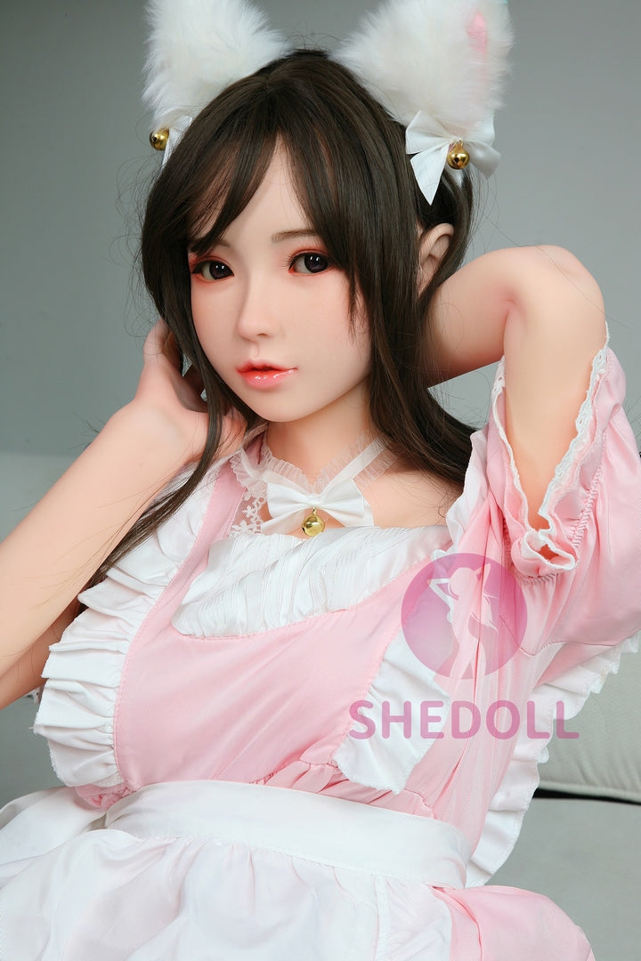 148cm Lolita Lifelike Sex Doll C Cup TPE Japanese Love Doll SHE Doll