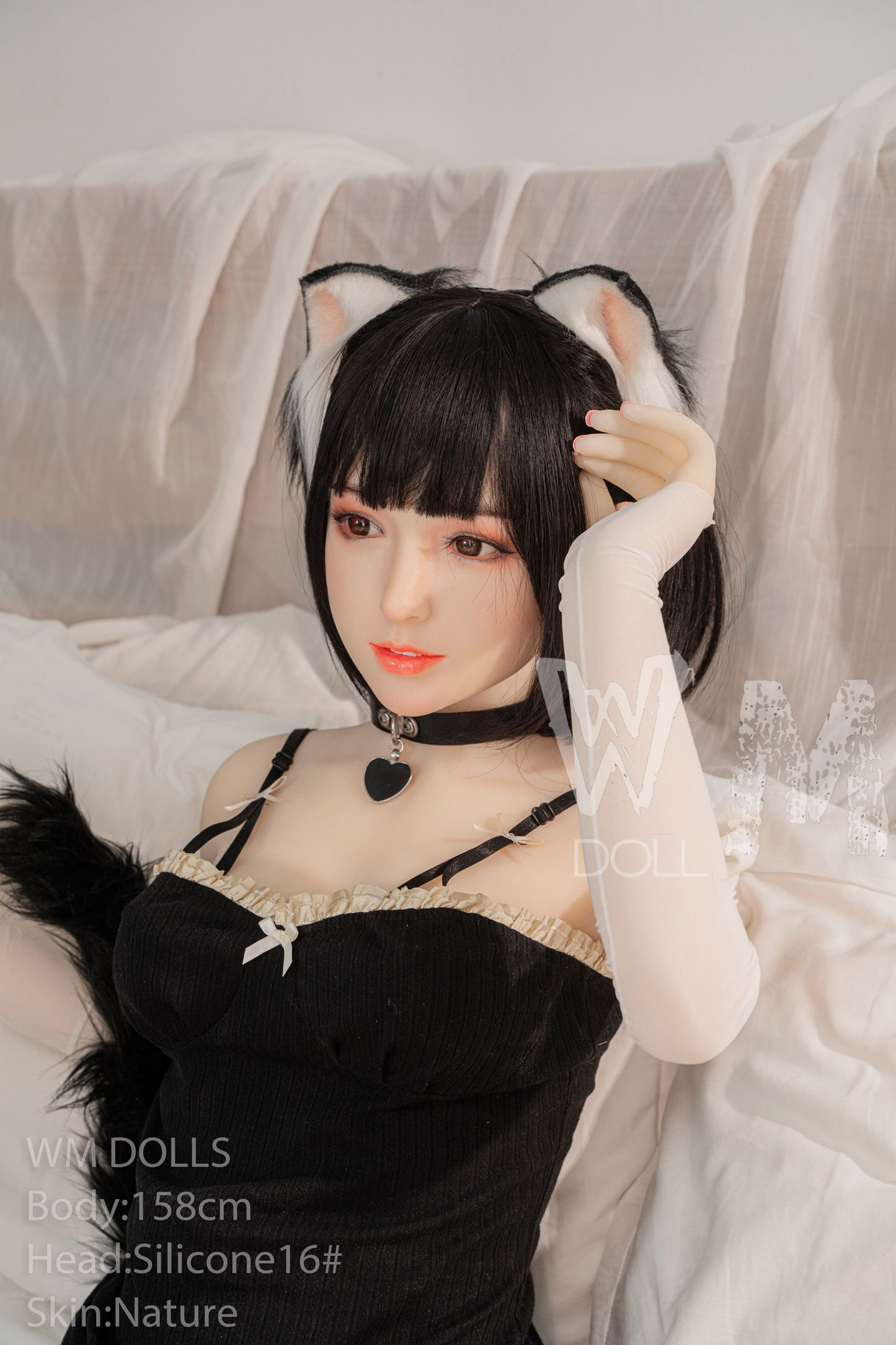C cup love doll 158cm cat girl Vvire