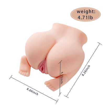 Angel 3D  Sex Doll Torso 4.71LB Female Butt Sexy Half Body Sex Dolls Realistic Ass Adult Toys