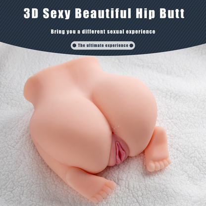 Angel 3D  Sex Doll Torso 4.71LB Female Butt Sexy Half Body Sex Dolls Realistic Ass Adult Toys