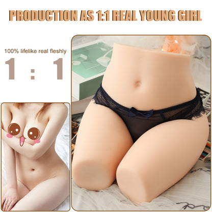 Amber 13.22LB Realistic Female Butt Torso Love Dolls  Adult Toys Sexy Torsos