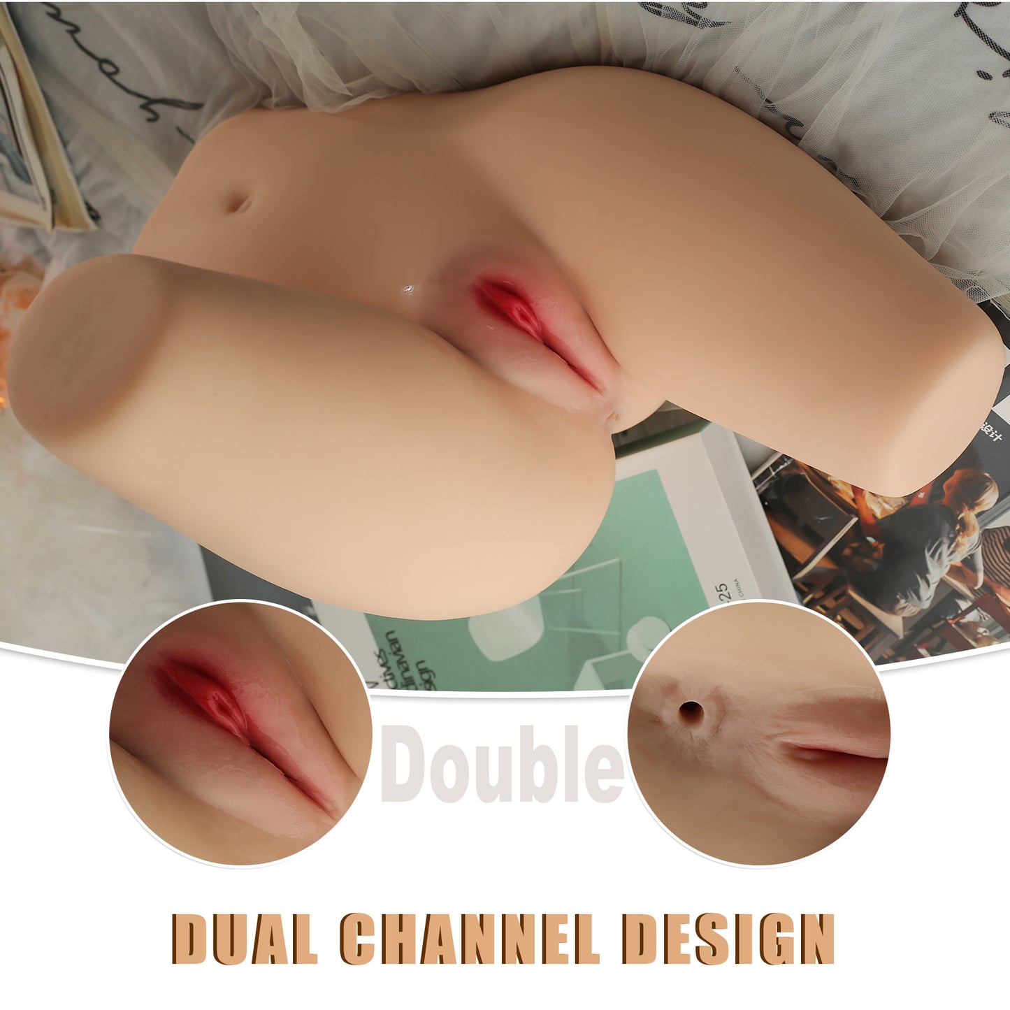 Amber 13.22LB Realistic Female Butt Torso Love Dolls  Adult Toys Sexy Torsos