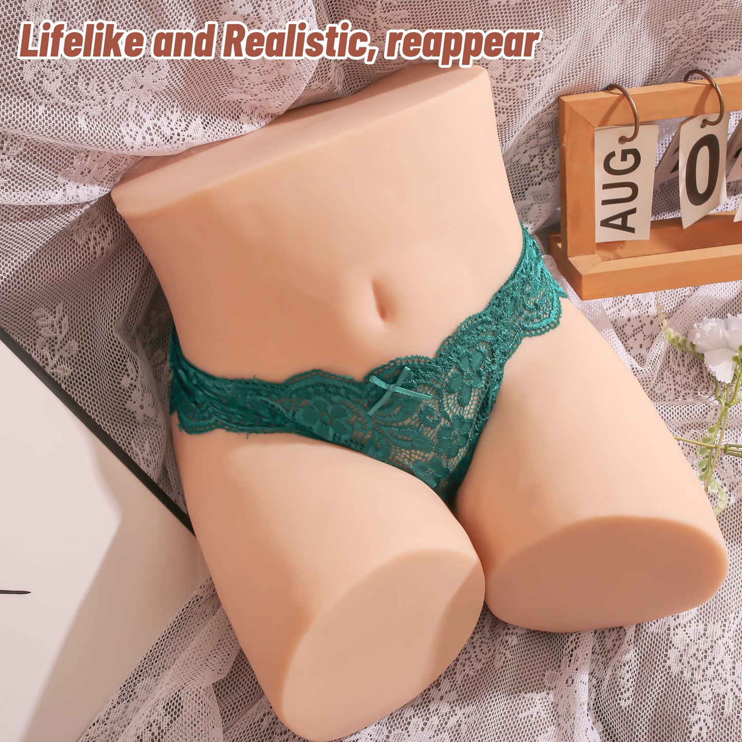 Life Size BBW Sex Doll Torso 21.47LB Realistic Big Butt Doggy Style Love Dolls Male Masturbator Lindsay