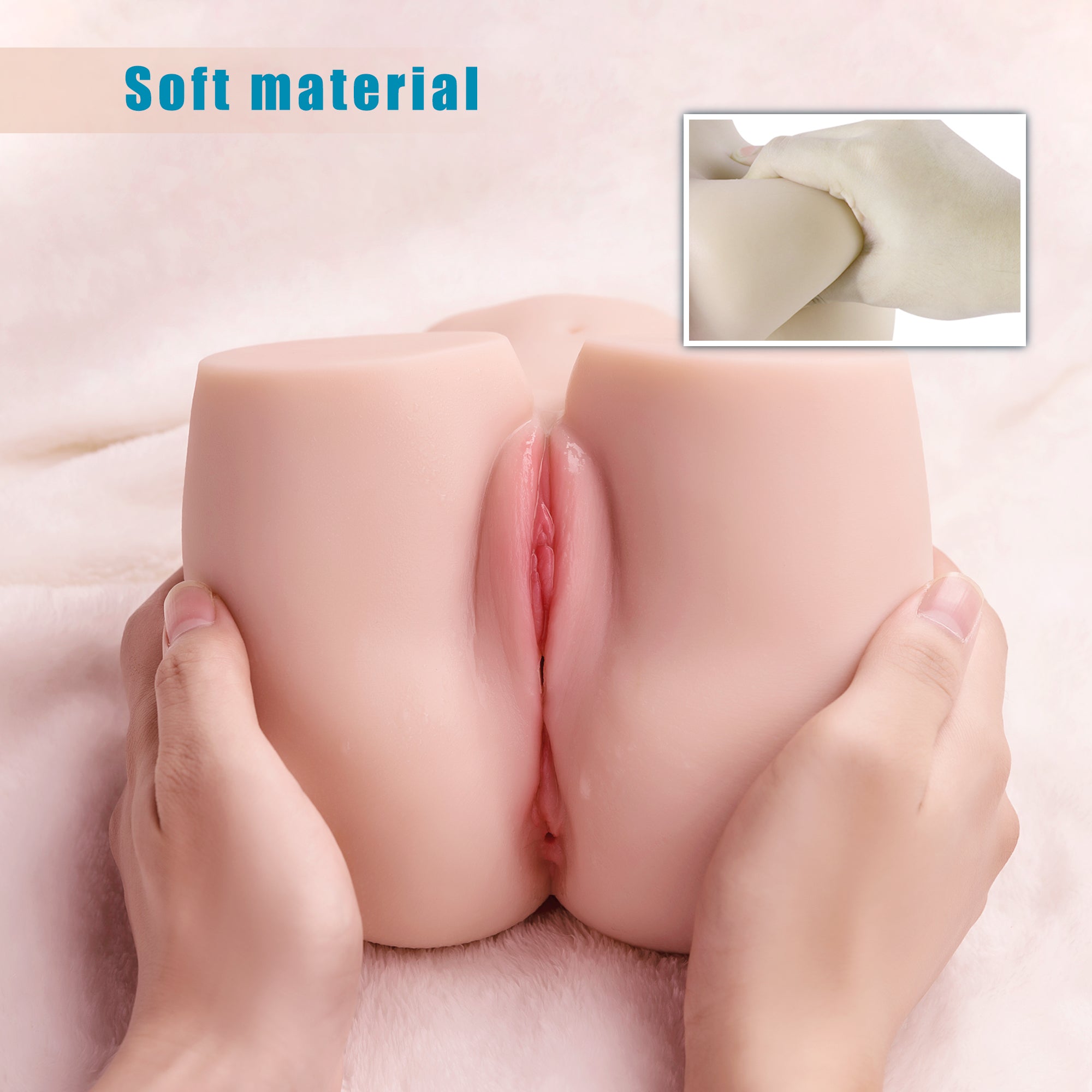 Life Size Sex Doll Torso 4.6LB  Realistic Big Butt  Love Dolls Adult Sexy Toy Mignon