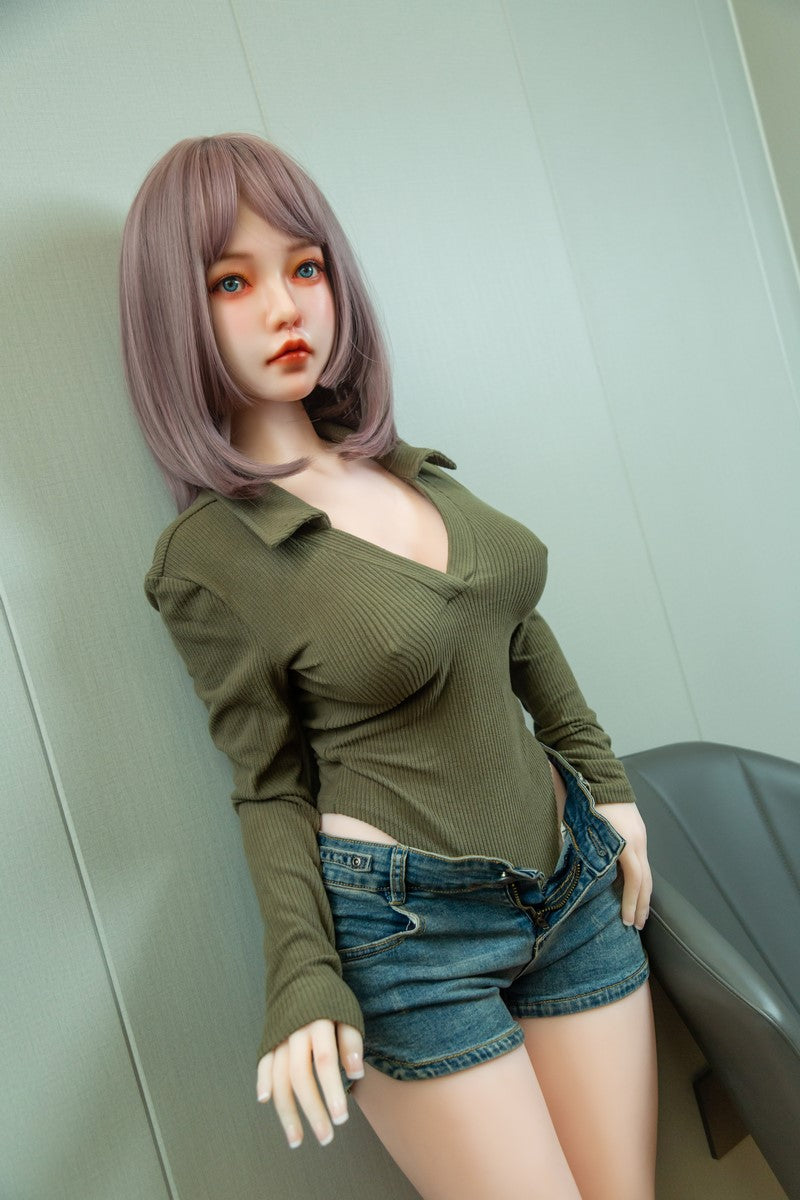 150cm exquisite girl Youzhen silicone head + TPE body sexy doll Qita Doll