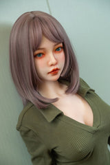 150cm exquisite girl Youzhen silicone head + TPE body sexy doll Qita Doll