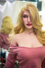 162cm Monica New All Silicone Blonde Sex Doll Qita Doll