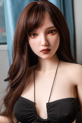 158cm Silicone head + TPE body Asian sex doll Qita Doll