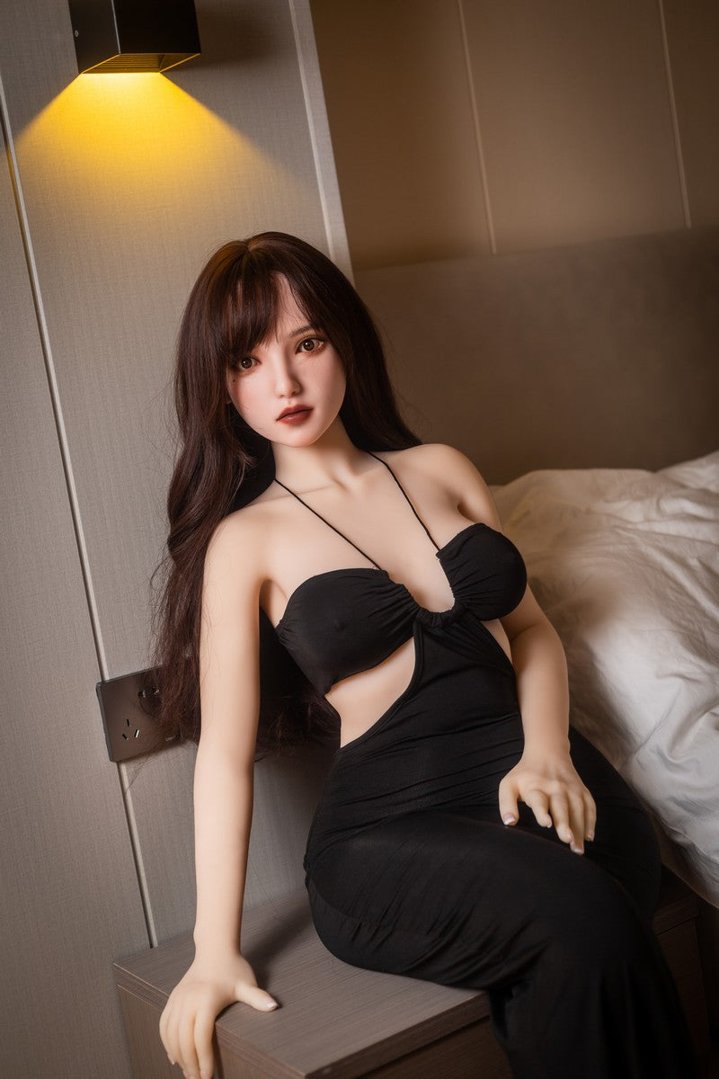 158cm Silicone head + TPE body Asian sex doll Qita Doll