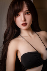 158cm Silicone head + TPE body Asian sex doll Qita Doll