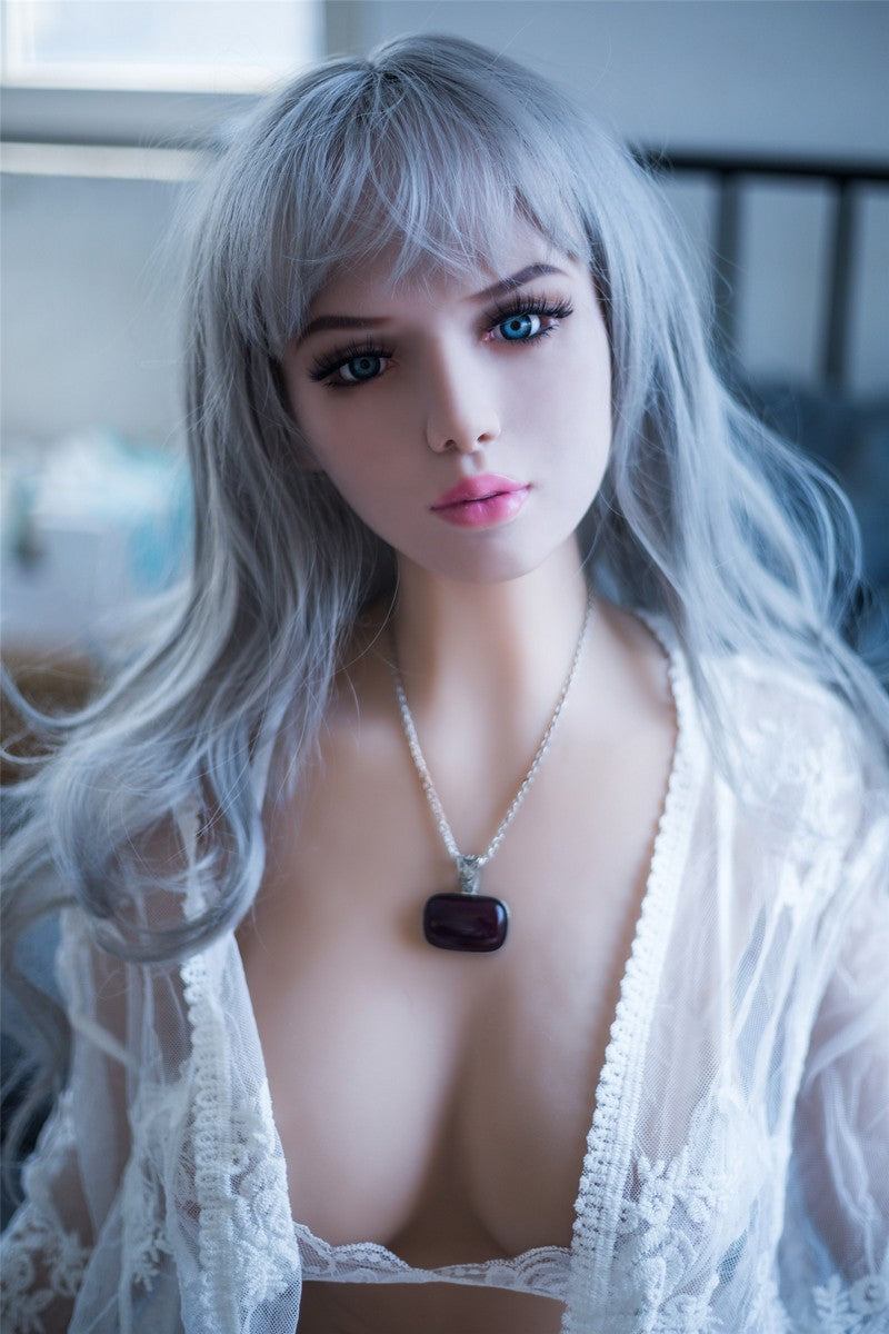 170cm grey hair life size TPE sex doll Qita Doll