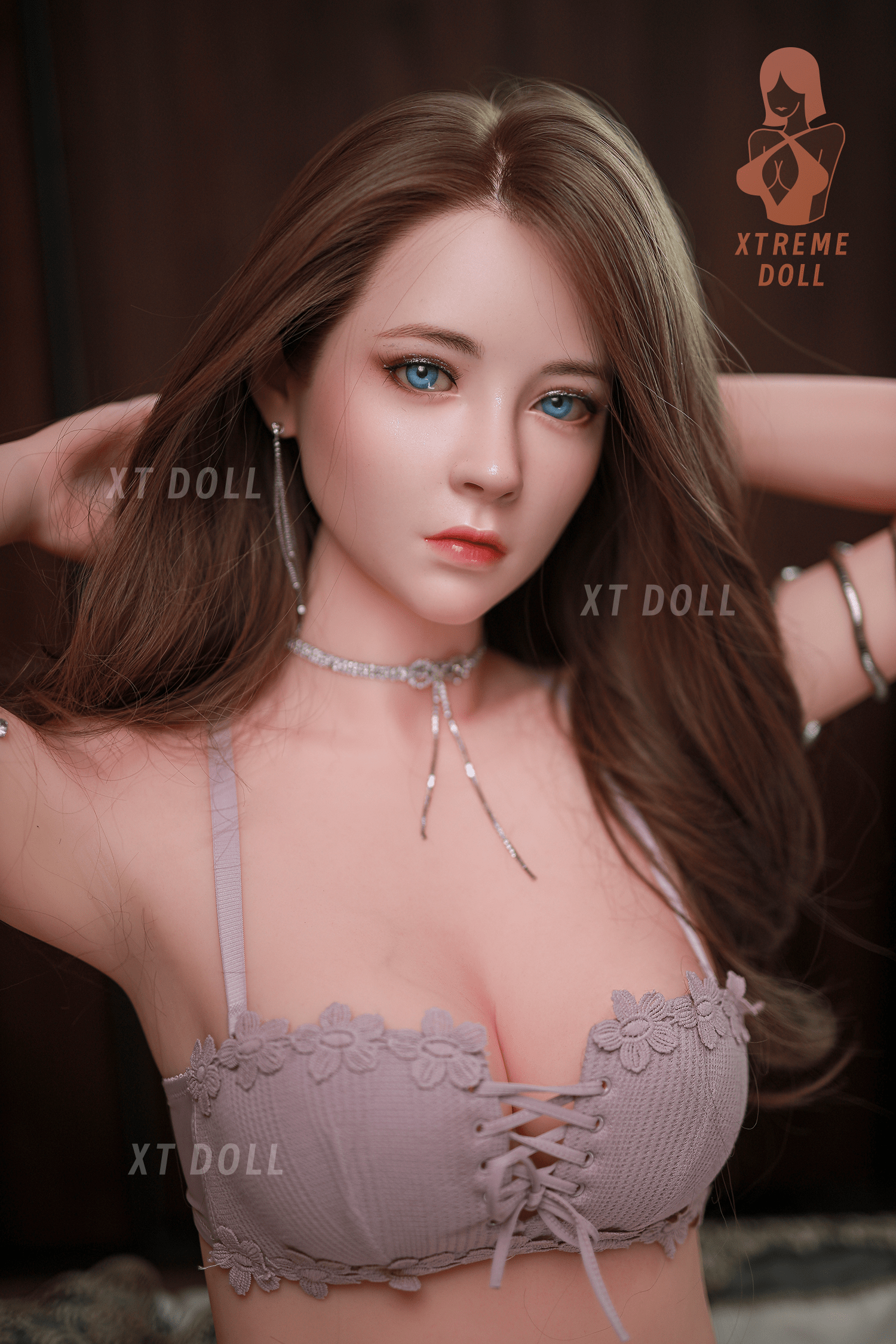 165cm Aelene C-cup exquisite sex doll silicone head TPE body XT Doll -8