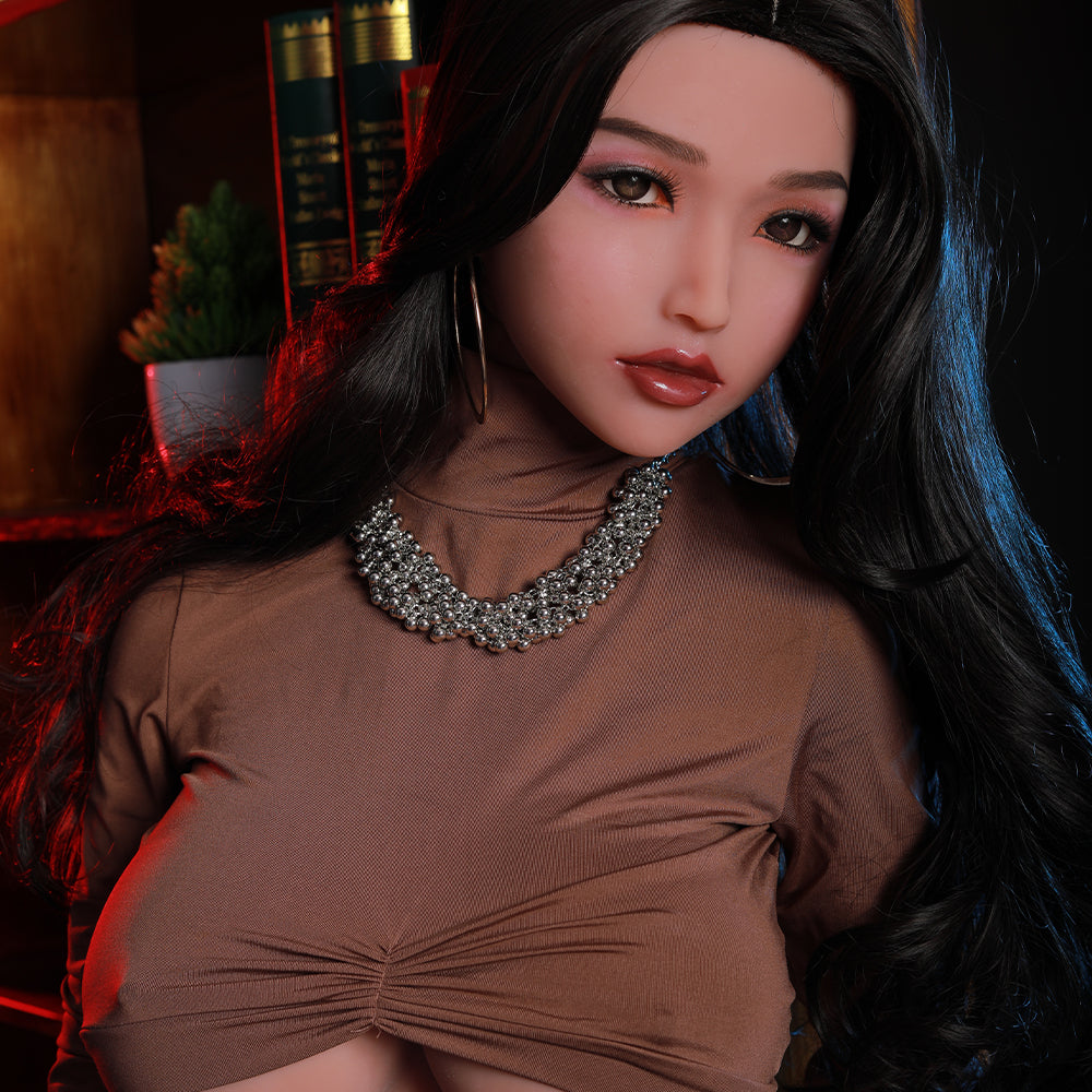 168cm black long hair big breast sex doll real love doll COSDoll