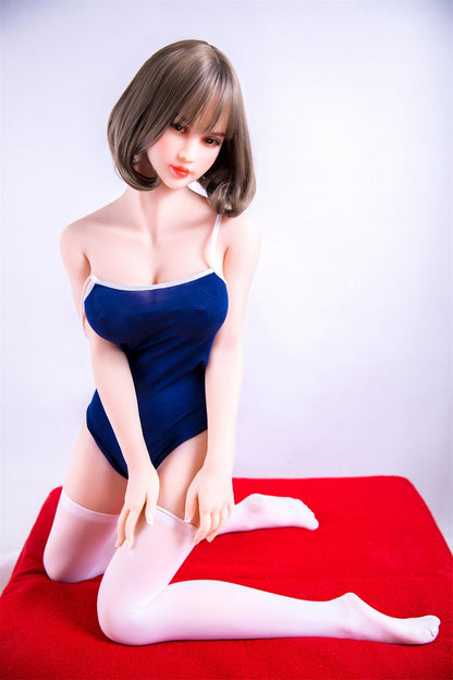 143cm short hair sexy girl Fire doll 2B sex doll