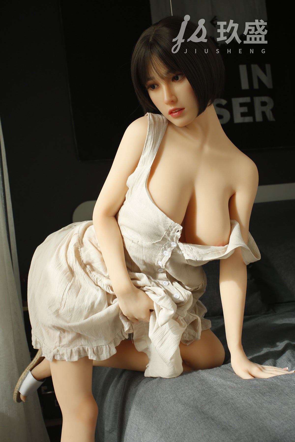 150cm life-size love doll D cup Chinese sex doll Jiusheng doll Nicole