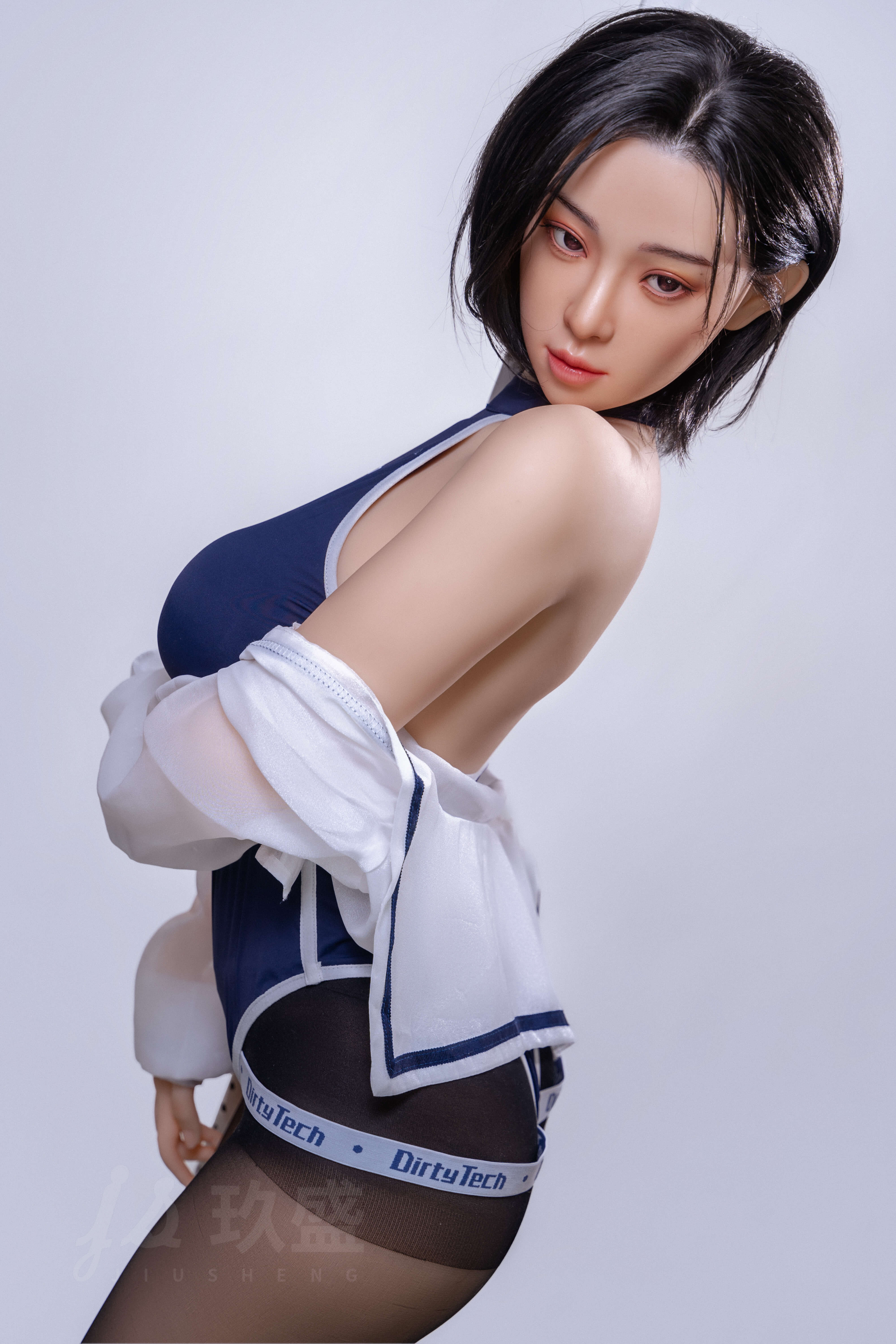 155cm Asian sexy young doll life size F cup curvy sex doll Jiusheng doll