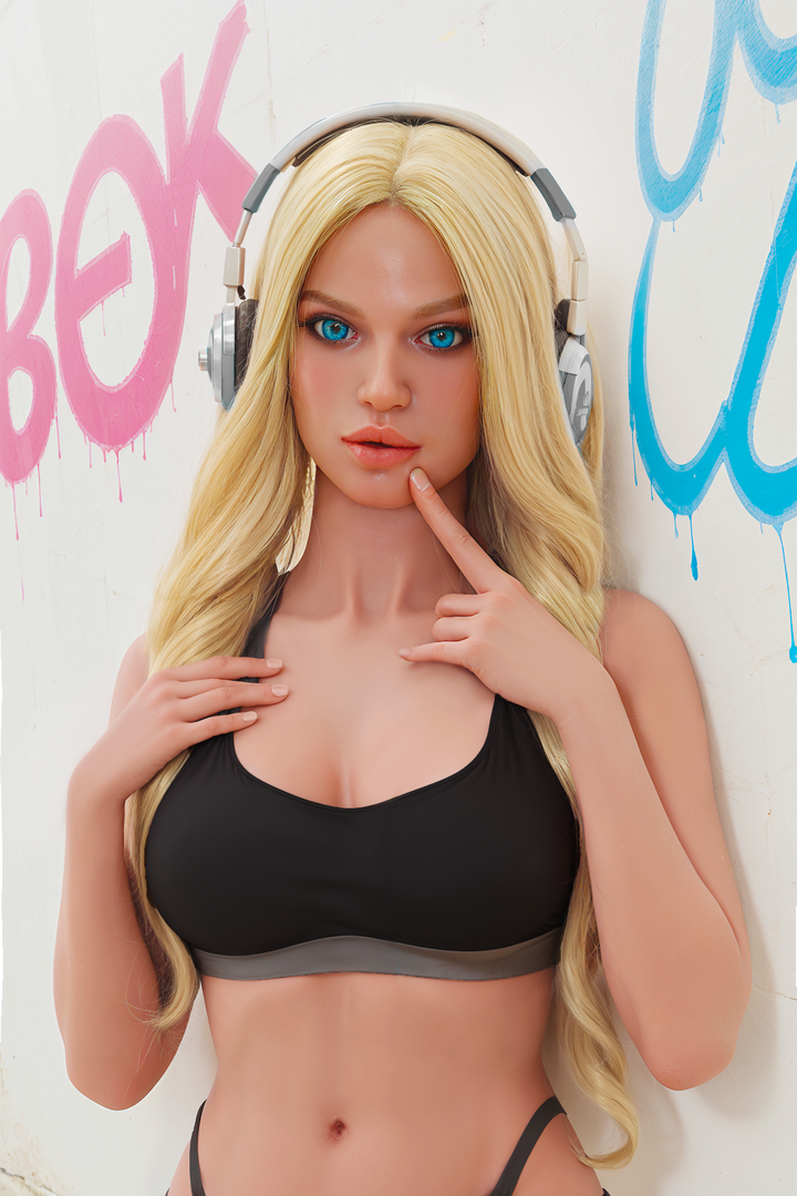 166cm Fitness Sex Doll Blonde AI BEI Doll