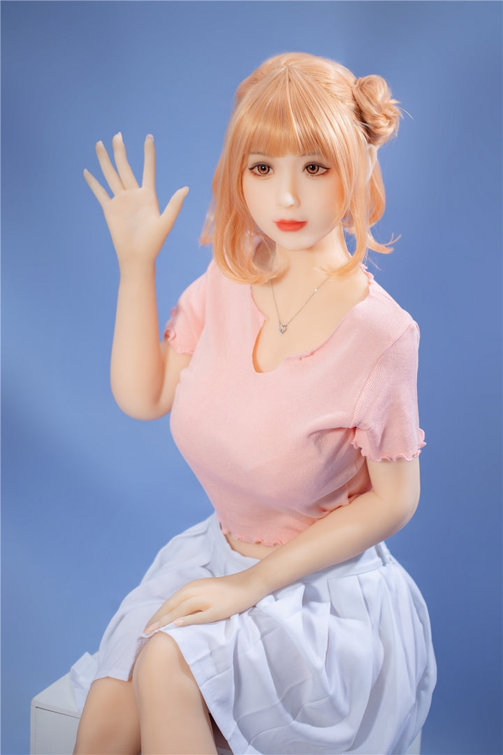 Kura160cm life size Japanese cute sex doll TPE Irontech doll