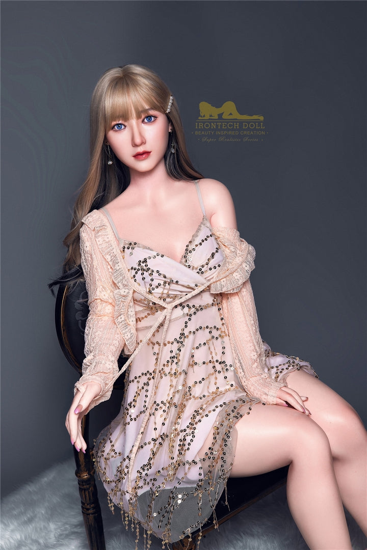 152cm Asian small breast love doll high quality silicone sex doll Irontech doll