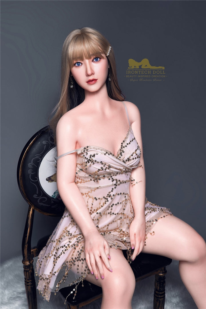 152cm Asian small breast love doll high quality silicone sex doll Irontech doll