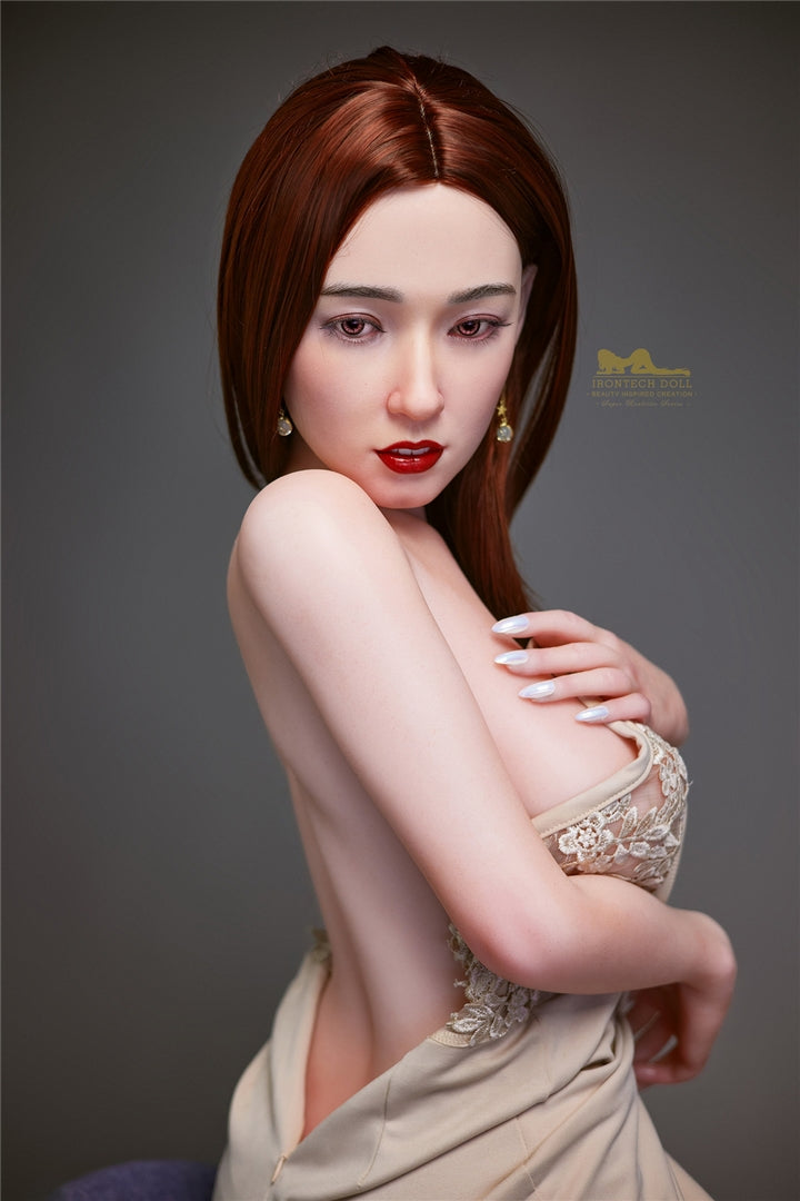 Betty153cm Chinese sexy beauty silicone sex doll Irontech doll