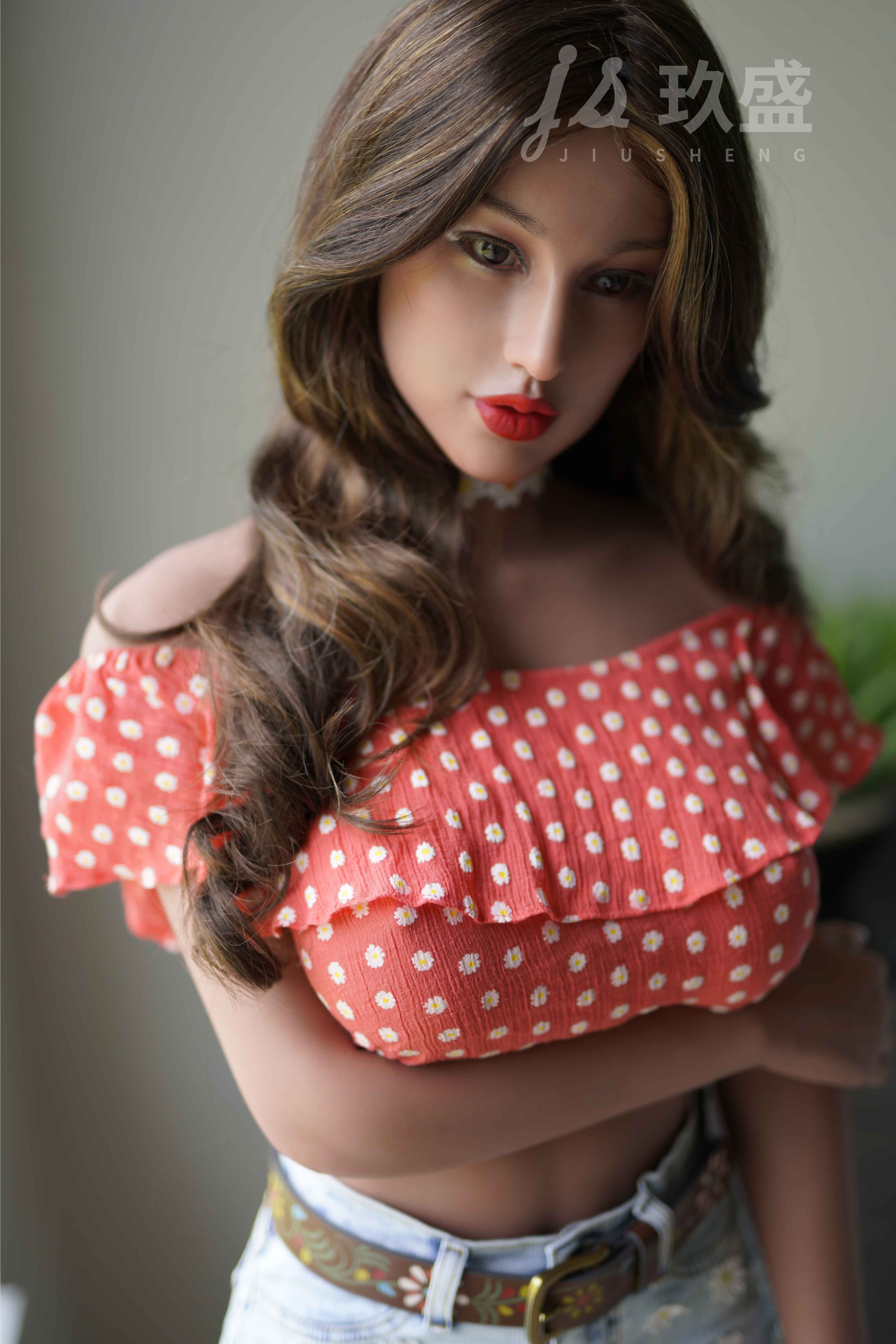 162cm wheat skin E cup realistic high-end sex doll Jiusheng doll