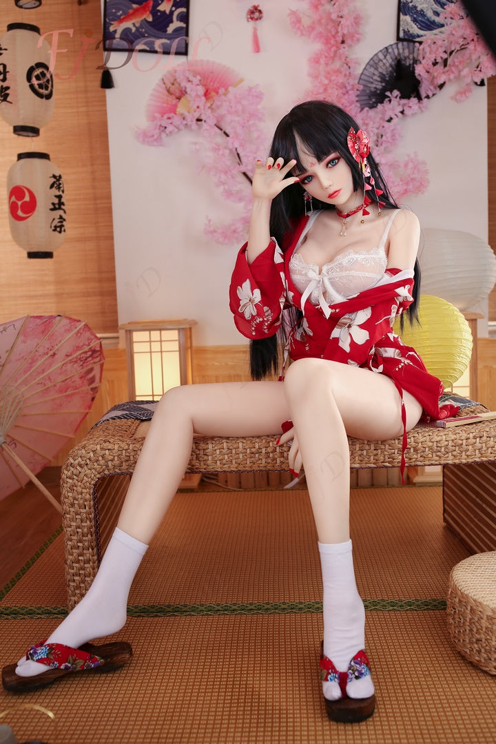 145cm most popular Japanese kimono girl adult sex doll FJ DOLL Sakurako