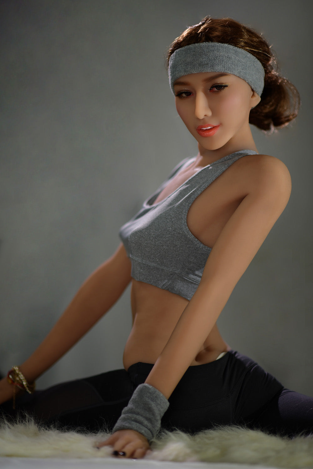 170cm Yoga Female Instructor TPE Fitness Sex Doll 6YE Doll