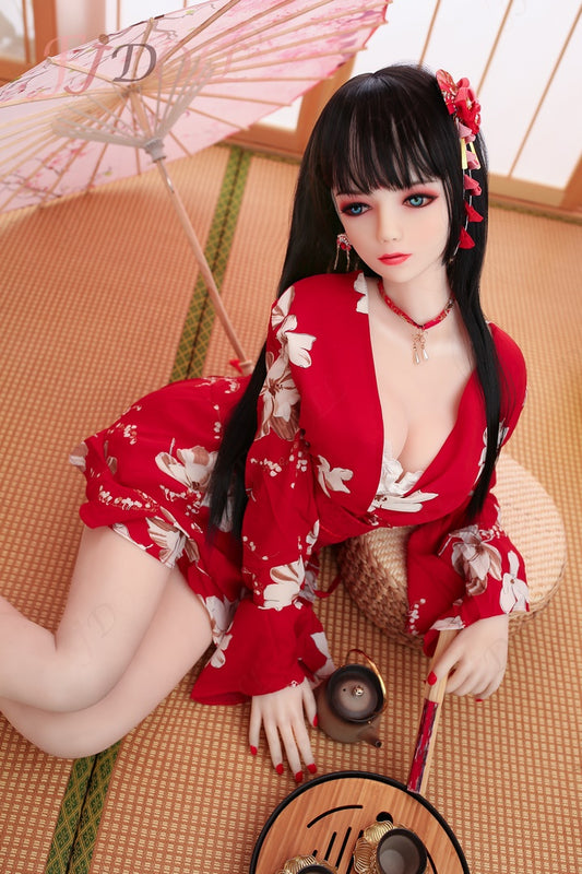 145cm most popular Japanese kimono girl adult sex doll FJ DOLL Sakurako