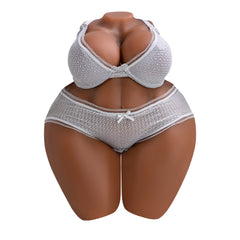 Alma Brown Big Boobs & Butts Female Sex Doll Torso 25.35LB Life-Size Adult Toys