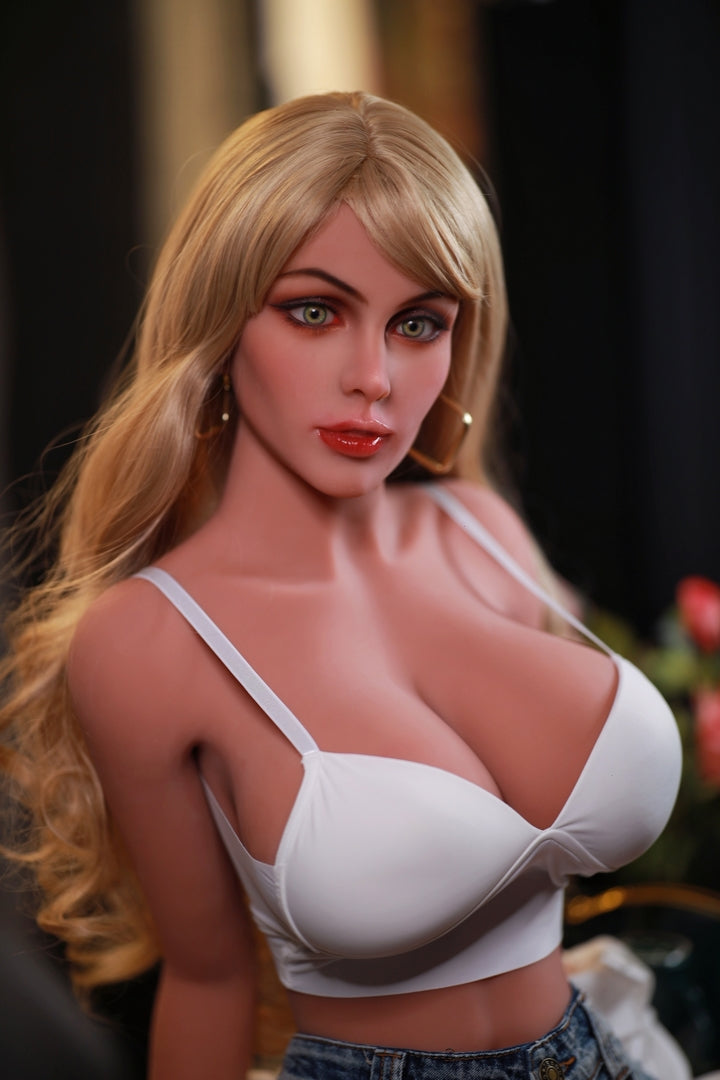 158cm sexy curve big breast sex doll Fire doll