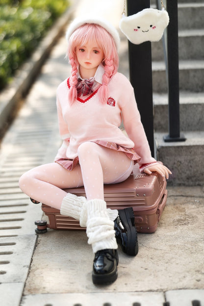 140cm pink hair love doll cute loli doll