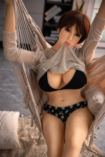 165cm short hair love doll asian sexy doll