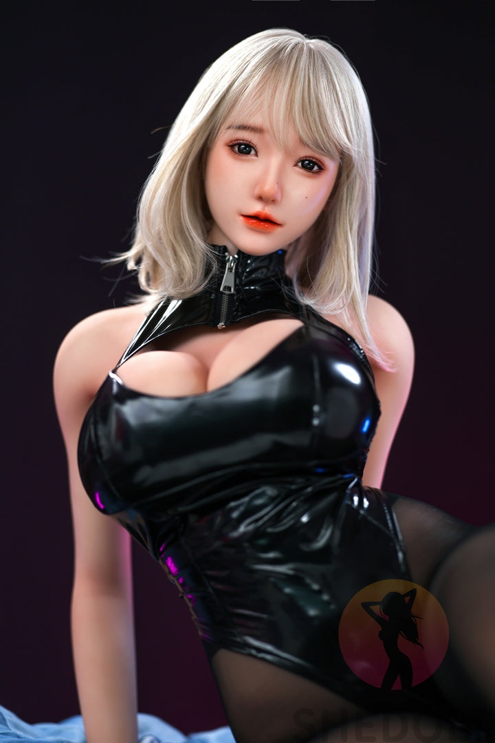 163cm SHE Doll Chu Lin H cup silver hair realistic sexy sex doll