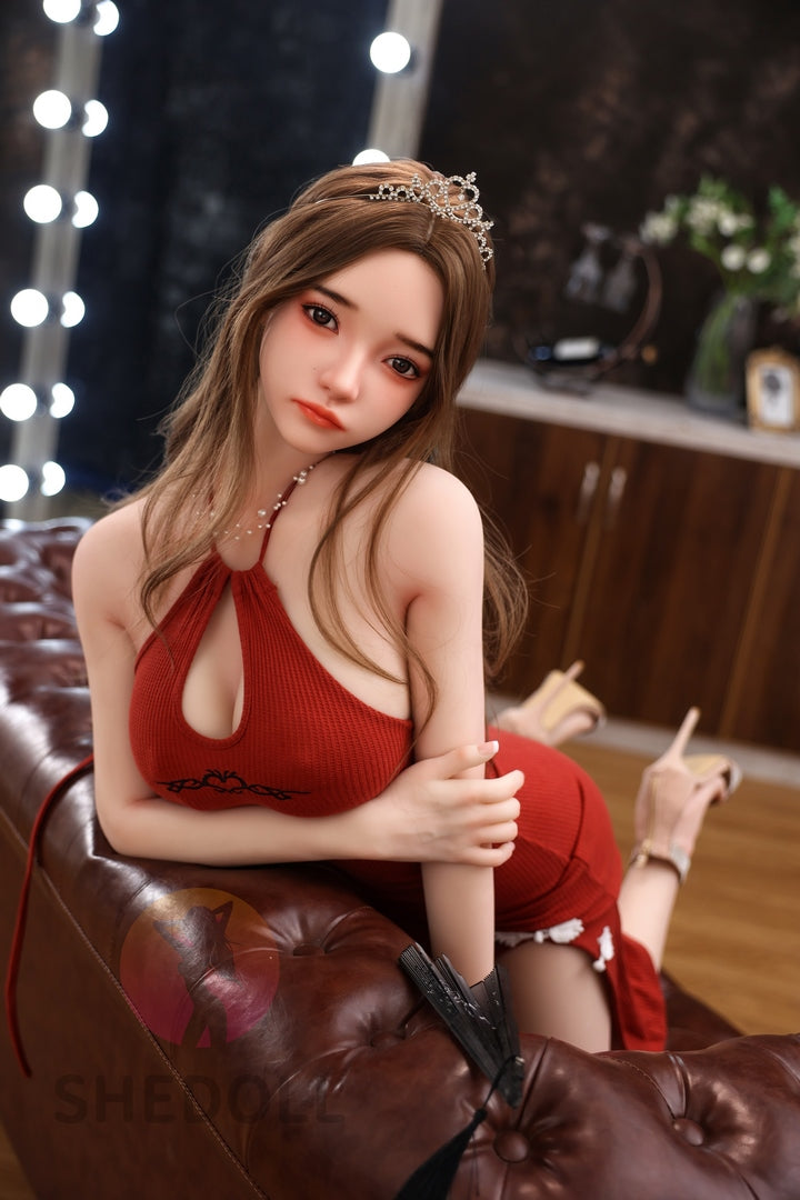 158cm Devil figure exquisite slim white skin lifelike sex doll SHE Doll