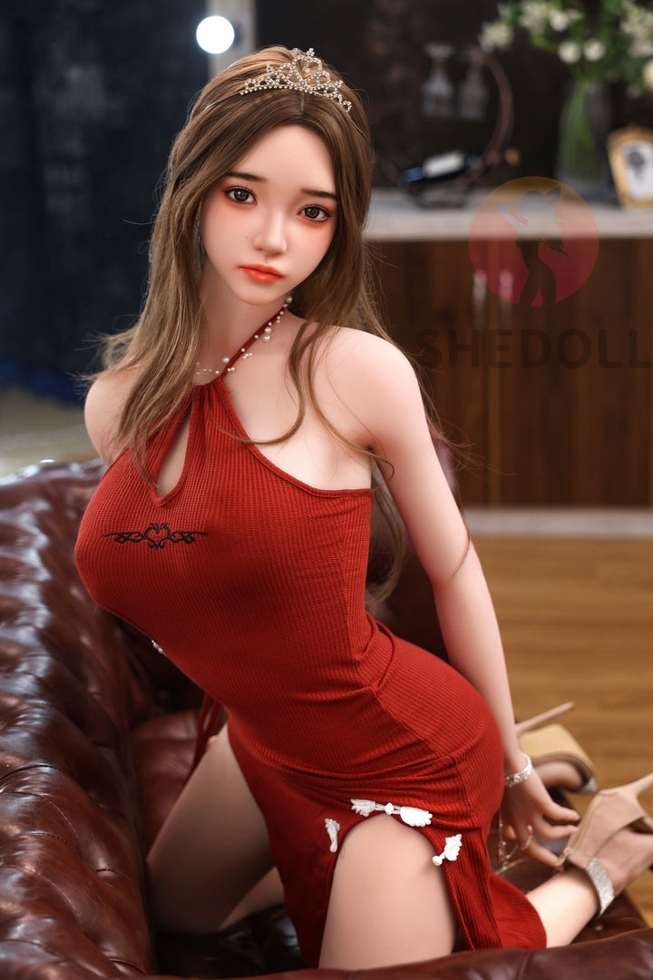 158cm Devil figure exquisite slim white skin lifelike sex doll SHE Doll