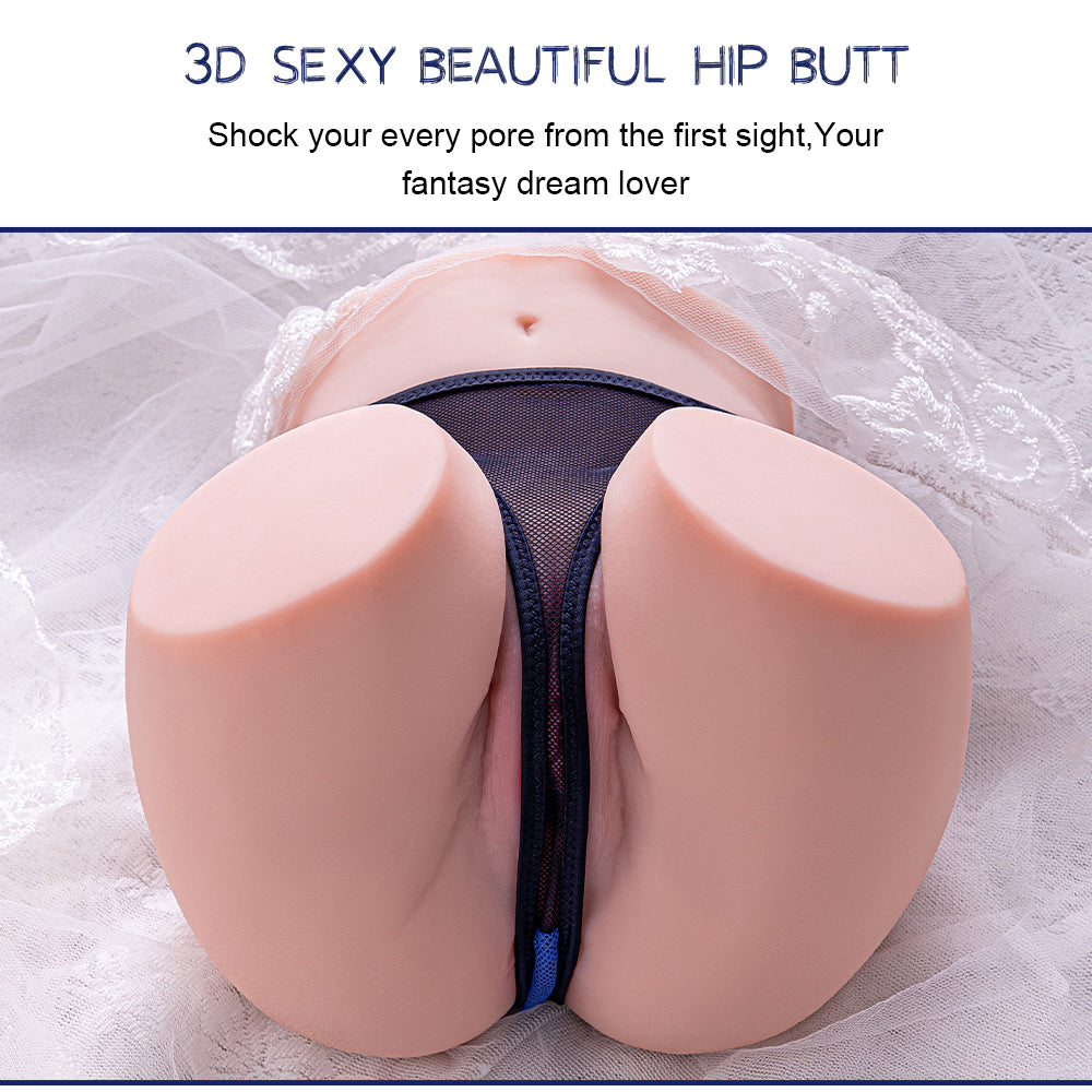 7.9LB Lifelike Dolls Realistic Vibrating Ass Sex Toy Torso Masturbation Big Butt Olga