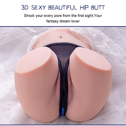 7.9LB Lifelike Dolls Realistic Vibrating Ass Sex Toy Torso Masturbation Big Butt Olga