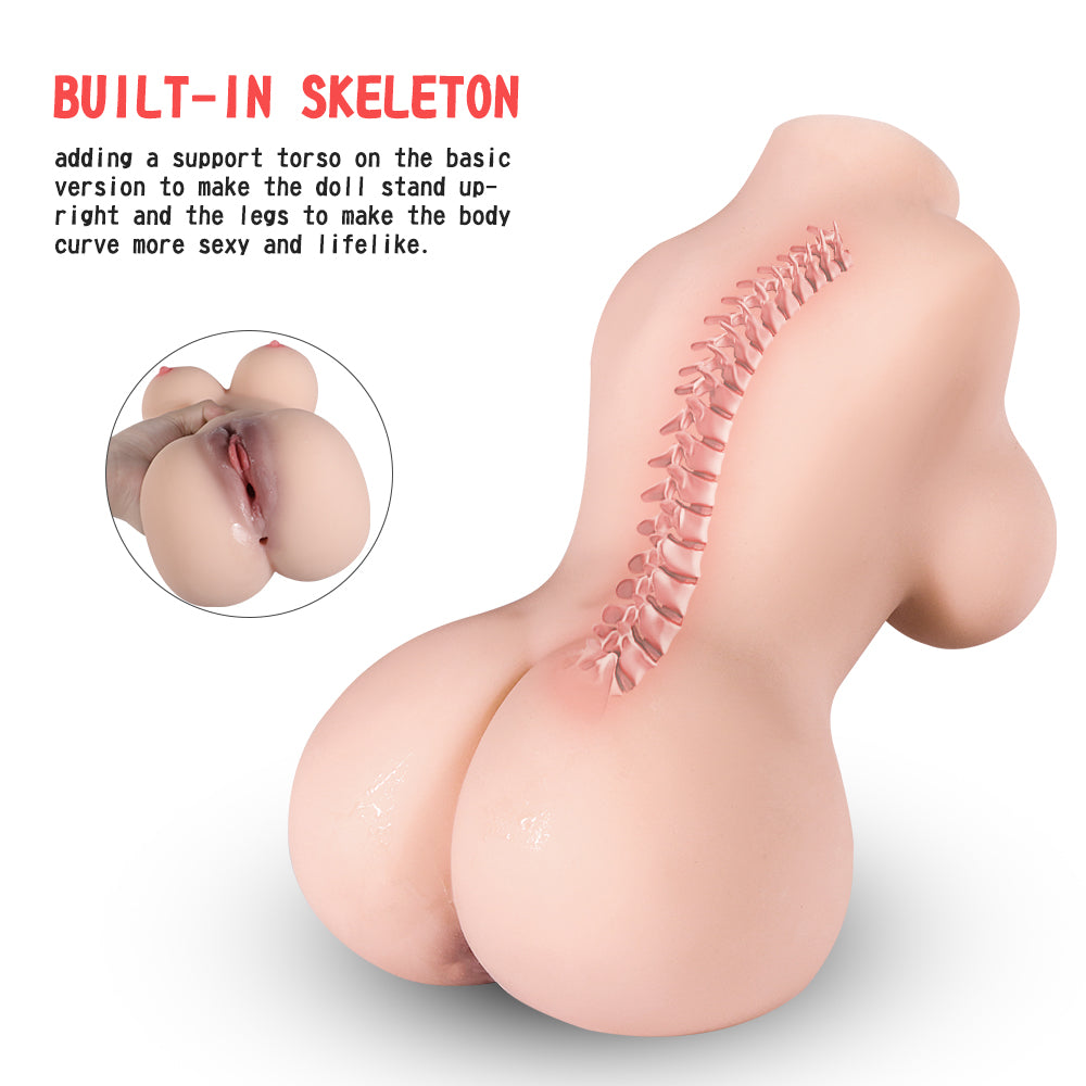 Yetta 5.01LB Realistic Love Doll Torso Male Masturbator Adult Sex Toys Pocket Pussy