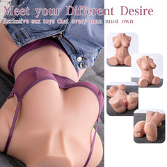 Dania 42.99LB  Sexy Life Size Big Boobs Ass Torso Love Doll Male Masturbator Adult Toys