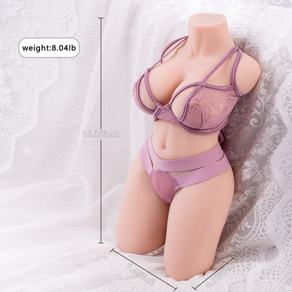 Sibyl 8.04LB Adult Sex Toy Male Masturbator Sexy Big Breasts Life-size Female Torso Love Doll