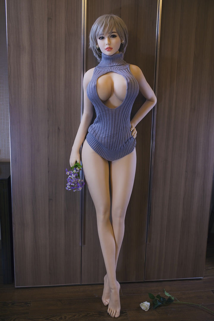 170cm short hair big breast lifelike sex doll DL Doll