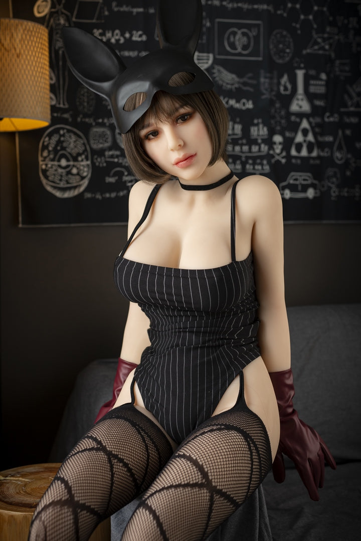 160cm short hair pretty girl D cup sexy love doll 6YE Doll